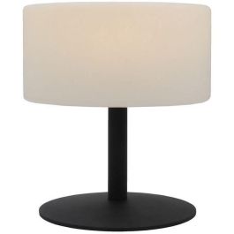 Lumisky LUM3666162004866 Lámpara de Mesa Inalámbrica ATLAS Rock 20 cm, Base de Acero Gris, LED Blanco Cálido y Blanco Precio: 43.99000012. SKU: B1GDLS93E8