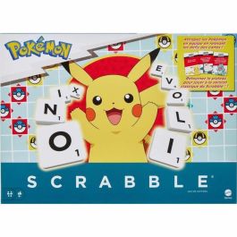 Mattel Games HXT27 - Pokémon Scrabble Juego de Mesa Familiar con 2 Modos de Juego