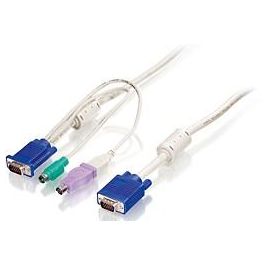 Level One KVM-0217US Cable KVM PS/2 y USB 5m Macho/Macho Blanco para KVM-0217DE KVM-0831 KVM-1631 Precio: 41.89000035. SKU: B1DT6EK7VV