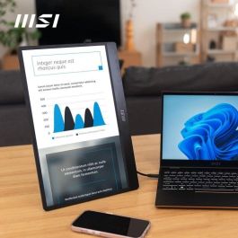 MSI MP161 E2 Pantalla PC Gamer Portátil 15.6" FHD IPS 1ms 60Hz USB-C Mini HDMI Soporte Trípode