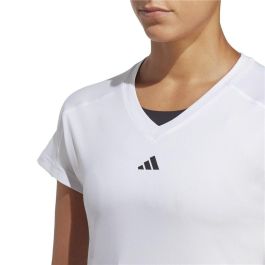 Camiseta de Manga Corta Mujer Adidas Essentials Minimal Blanco Fitness 6-7 Años