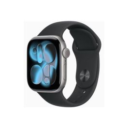 Apple Watch Series 11 GPS/Cellular 42mm Gris Espacial Correa Deportiva Negra M/L MF8C4QL/A
