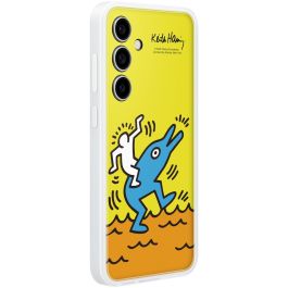 Samsung Funda Flipsuit para Galaxy S24 FE, Silicona, Protección Resistente a Golpes y Rayones, Amarillo