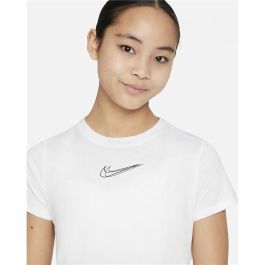 Camiseta de Manga Corta Infantil Nike Sportswear Blanco