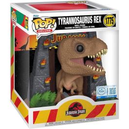 FUNKO Figura POP Deluxe Jurassic Park Tyrannosaurus Rex Exclusivo - Vinilo 13cm