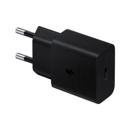 Samsung Cargador Pared 15W USB-C Negro + Cable USB-C a USB-C 1M Negro EP-T1510XBEGEU