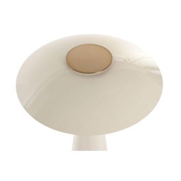 DKD Home Decor Futul25 Lámpara Sobremesa Moderno Blanco Metal 38 x 50 x 38 cm