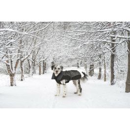 Dog Gone Smart Abrigo Parka Aspen para Perro Impermeable Cortavientos Reflectante Meteor Antimanchas Repez-It Negro 60 cm Dog Gone Smart Abrigo Parka Aspen para Perro Impermeable Cortavientos Reflectante Meteor Antimanchas Repez-It Negro 60 cm