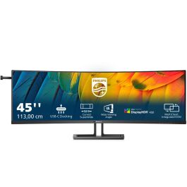 Philips 45B1U6900C Monitor Curvo 44.5" Ultrawide Dual Quad HD 5120x1440 32:9 4ms 75Hz 2xHDMI DP USB-C 100W Precio: 906.59000014. SKU: B1EMLL355J