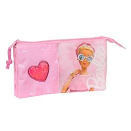 Portatodo Triple Barbie Girl Rosa 22 x 12 x 3 cm Precio: 7.88999981. SKU: S4307683