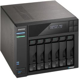 Asustor LOCKERSTOR 6 Servidor NAS Tower 6 Bahías Intel Celeron N5105 8GB DDR4 Dual 2.5GbE