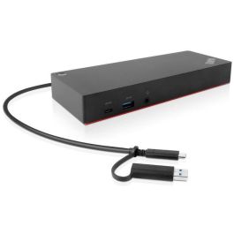 Lenovo 40AF0135EU Dock Híbrida USB-C con USB-A para Portátil, Conexión Alámbrica, Soporta 4K Ultra HD Precio: 203.49999978. SKU: B1H8X732H8