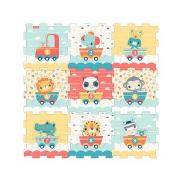 Fisher Price Manta Foam Tren Puzzle Alfombra EVA 18 Piezas +18 Meses