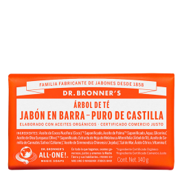 Dr Bronners Jabón en Pastilla Árbol Del Té 140 gr Precio: 6.9900006. SKU: B19764NX2R