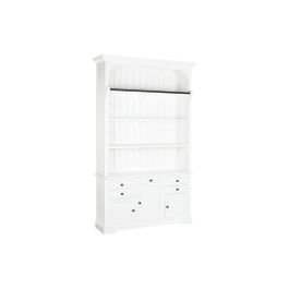 DKD Home Decor Estanteria Escalera Blanco 137 x 38 x 234 cm