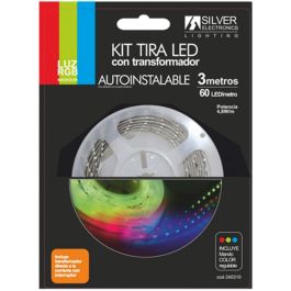 Silver 540 Kit Tira LED RGB SMD 5050 60 Leds/m 7,2W/m 3 metros IP20 Precio: 30.59000032. SKU: B13TWVKJKT