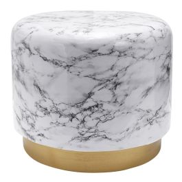 DKD Home Decor Mesita Auxiliar Moderno Blanco Dorado 50 x 45 x 50 cm Precio: 108.49999941. SKU: B1A2RD894C