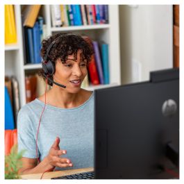 Poly Auriculares Blackwire 5220 Negro USB-C + Jack 3,5 mm