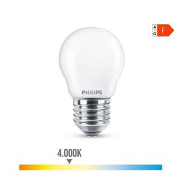 Philips Bombilla Esferica LED E27 4.3W 470lm 4000K Luz Día Ø4.5 x 7.8 cm Precio: 3.58999982. SKU: B16NFD7D76
