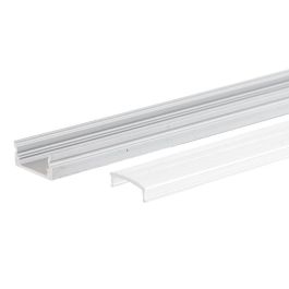 Greenice LLE-A1707-T Perfil de Aluminio para Tira LED, Difusor Transparente, 2M con Clips y Tapones Finales, Empotrable Precio: 4.68999993. SKU: B1JFJ5QNYC