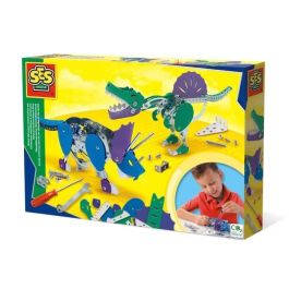 Ses Creative SES8710341149505 Kit de construcción de dinosaurios de metal Triceratops y Spinosaurus Ses Creative SES8710341149505 Kit de construcción de dinosaurios de metal Triceratops y Spinosaurus