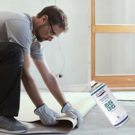 Ewent EW5625 Spray de Pegamento Reposicionable, Secado Rápido para Plástico, Papel, Corcho, Cartón, Poliestireno, Textiles y Espumas