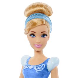 Mattel Hlw06 Muñeca Princesa Disney Cenicienta, de moda y articulada, con ropa brillante, zapatos y tiara del clásico Disney