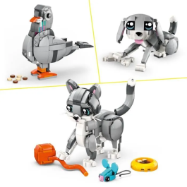 Lego Gato Juguetón 3 en 1 Creator 31163 Set de construcción para niñas a partir de 8 años