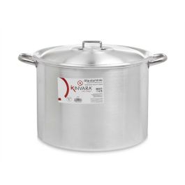Olla de Aluminio Kinvara 38 cm 35 L - Apta Gas, Horno y Lavavajillas (2 Unidades) Olla de Aluminio Kinvara 38 cm 35 L - Apta Gas, Horno y Lavavajillas (2 Unidades)