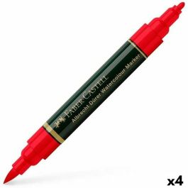 Rotuladores Faber-Castell Durer Rojo (4 Piezas) (4 Unidades) (121 Piezas) Precio: 14.49999991. SKU: S8421940