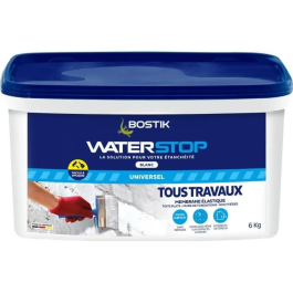 Bostik Membrana Impermeabilizante Waterstop Cubo 6 kg Blanco Reparación de Fugas Precio: 103.99133492. SKU: B12NAD38NB