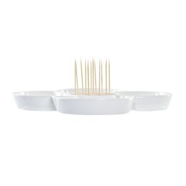 DKD Home Decor Aperitivo Colección Tropic Garden Multicolor Natural Gres y Bambú 22 x 7 x 22 cm Precio: 6.44688. SKU: S3036978