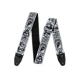 Correa Guit/ Bajo I Love Dust Skulls - Black/White Precio: 29.49999965. SKU: B13VH8ZEQC