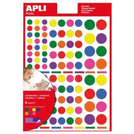 Apli Gomets Autoadhesivos Formas Surtidas Multicolor Blíster de 6 Hojas Precio: 3.50000002. SKU: B1D58GCLK4