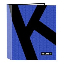 Carpeta de anillas Kelme Royal Azul Negro A4 27 x 33 x 6 cm Precio: 5.79000004. SKU: B1GNHRSX5D