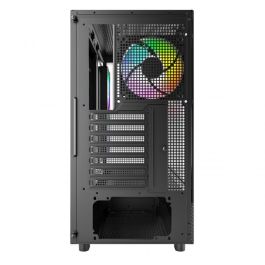 Montech XR TG Caja de PC Torre Negra ATX, micro ATX, Mini-ITX con Iluminación y Filtro Anti-polvo