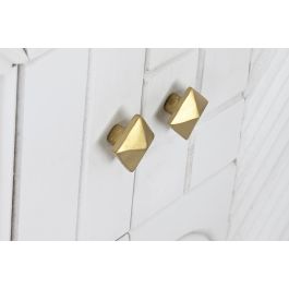DKD Home Decor Buffet Moderno Cruz rombo Blanco Dorado 157 x 43 x 84 cm