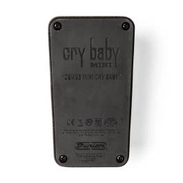 Dunlop CBM95 Cry Baby Mini Wah Pedal de Guitarra con Inductor Fasel y 3 Configuraciones de Voz Compacto