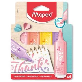 Maped Rotulador Fluorescente Pastel Flex Blíster 4 Unidades Colores Surtidos Precio: 6.69000046. SKU: B1G79WWHBX