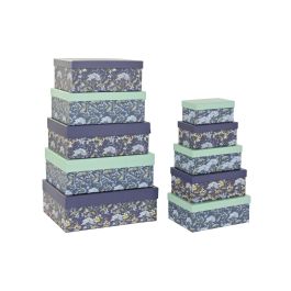 Caja Shabby DKD Home Decor Rosa Amarillo 33.5 x 15.5 x 43.5 cm Set de 10 Precio: 47.49999958. SKU: S3017600