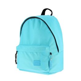 Totto Pack Mochila + Estuche Azul MA04COM093-22100-Z95 - Ligera, Práctica con Compartimento para Portátil 14" y Material Reciclado