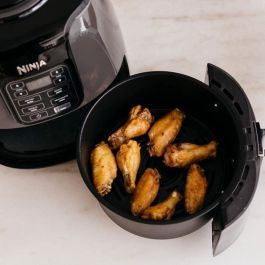 Ninja AF100EU Freidora de Aire 4 en 1, 3.8L, 1550W, Apto para Congelados, 4 Funciones: Freír, Asar, Recalentar, Deshidratar Ninja AF100EU Freidora de Aire 4 en 1, 3.8L, 1550W, Apto para Congelados, 4 Funciones: Freír, Asar, Recalentar, Deshidratar