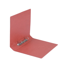 Liderpapel Carpeta de 2 Anillas 25mm Redondas Cuarto Cartón Color Cuero