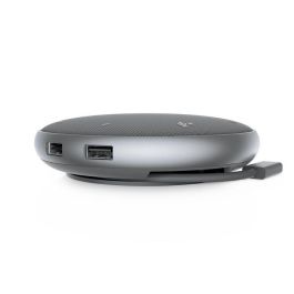 Dell MH3021P Adaptador Multipuerto USB-C con HDMI, Altavoz y Micrófono para Conferencias