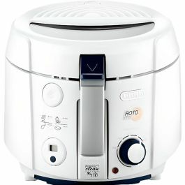 Delonghi F38436 Freidora eléctrica RotoFry Classic Cesta giratoria, 1.2kg Papas Fritas, Termostato y Temporizador Digital, Blanco Delonghi F38436 Freidora eléctrica RotoFry Classic Cesta giratoria, 1.2kg Papas Fritas, Termostato y Temporizador Digital, Blanco Precio: 169.78999994. SKU: B14DPTQ2QM