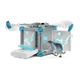 Schleich 42676 BattleCave Ice Rat, Eldrador Creatures, Arena Expansion, para edades de 7 años