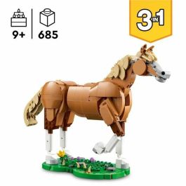 Lego Creator 3 en 1 31166 El Hermoso Caballo - Set de Construcción para Niños de 9 Años