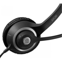 EPOS Auriculares Impact SC 260 USB MS II con Cable para Oficina y Centro de Llamadas con Conexión USB y Diadema