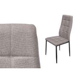 Giftdecor Silla de Respaldo Alto, Loneta y Metal, Gris, 40 x 95 x 41 cm (Set de 4) Giftdecor Silla de Respaldo Alto, Loneta y Metal, Gris, 40 x 95 x 41 cm (Set de 4) Precio: 119.13418. SKU: B196G966HZ