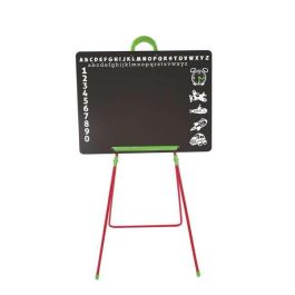 AVC Pizarra con pie metálico 59x44x106 cm de plástico